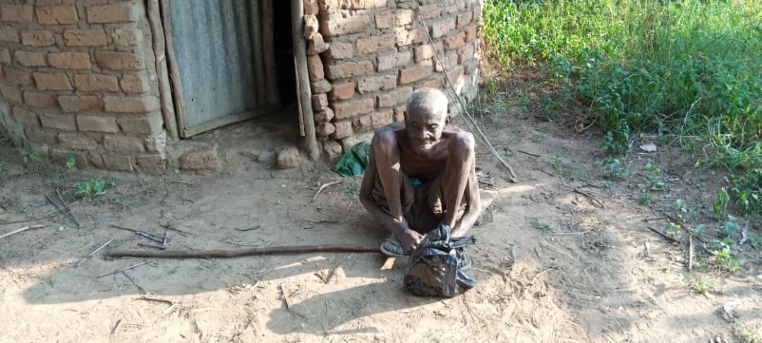 Field visit to an elderly member of the community